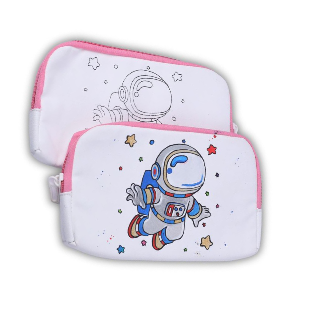 Canvas Pouch Painting Kit- Astronaut