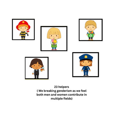 Community Helpers and Where they Work Fun Learning Activity Pack