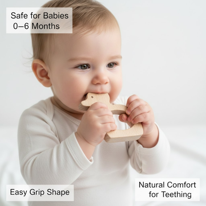 Wooden Teether for Babies