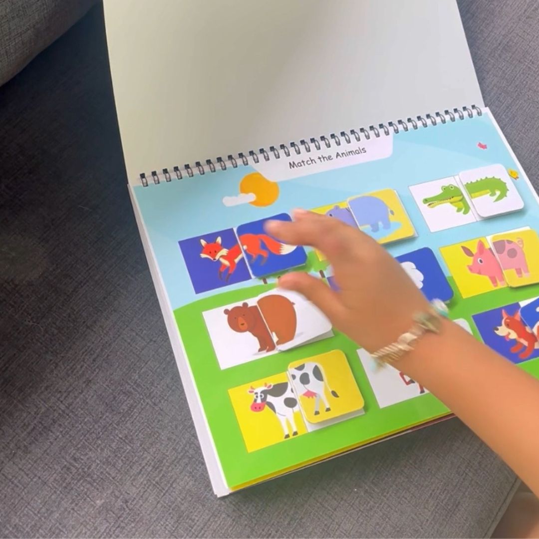 All in One Busy Binder for 3 to 5 years with logical brainy activities