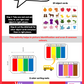 Primary 8 Color Sorting Activity Box