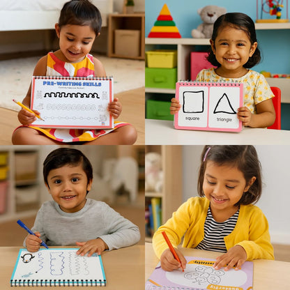 Different Trail Tracing Toddler Activity Pack