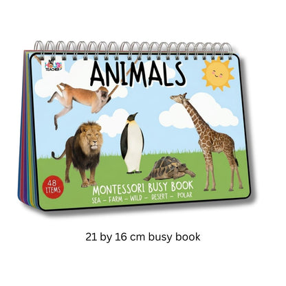 Pack of 3 | Shapes • Colors • Animals