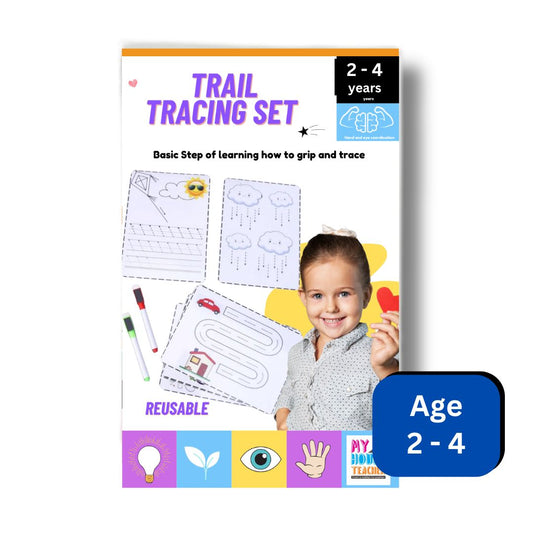 Different Trail Tracing Toddler Activity Pack