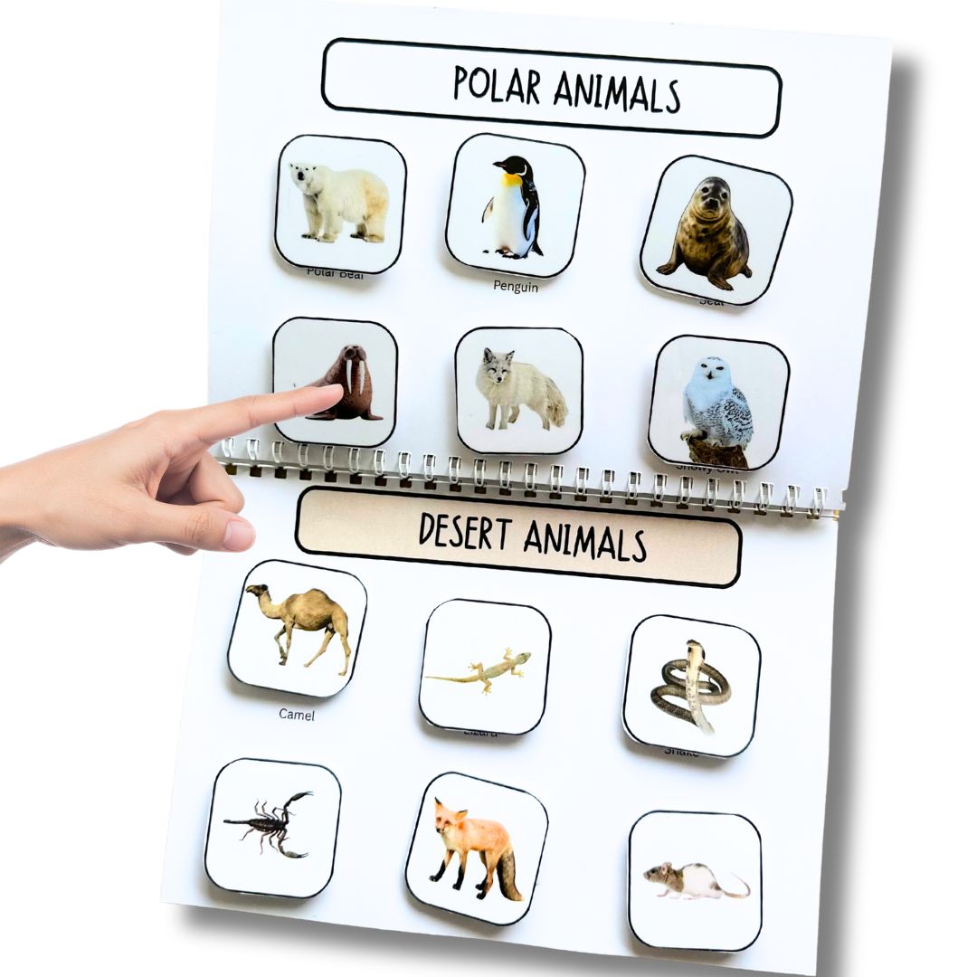 Animals Busy Book