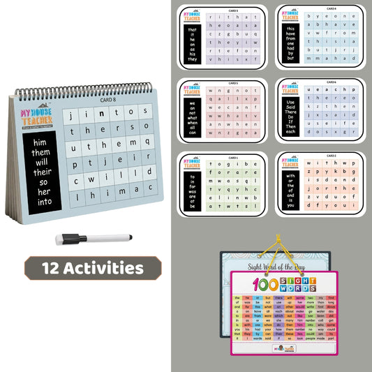 100 Sight Words Made Easy Activity Game