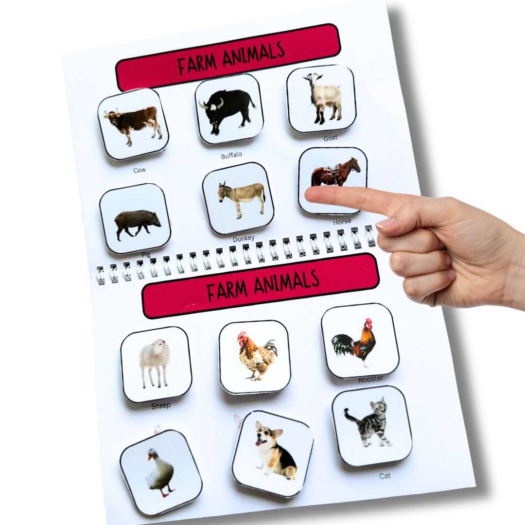 Animals Busy Book