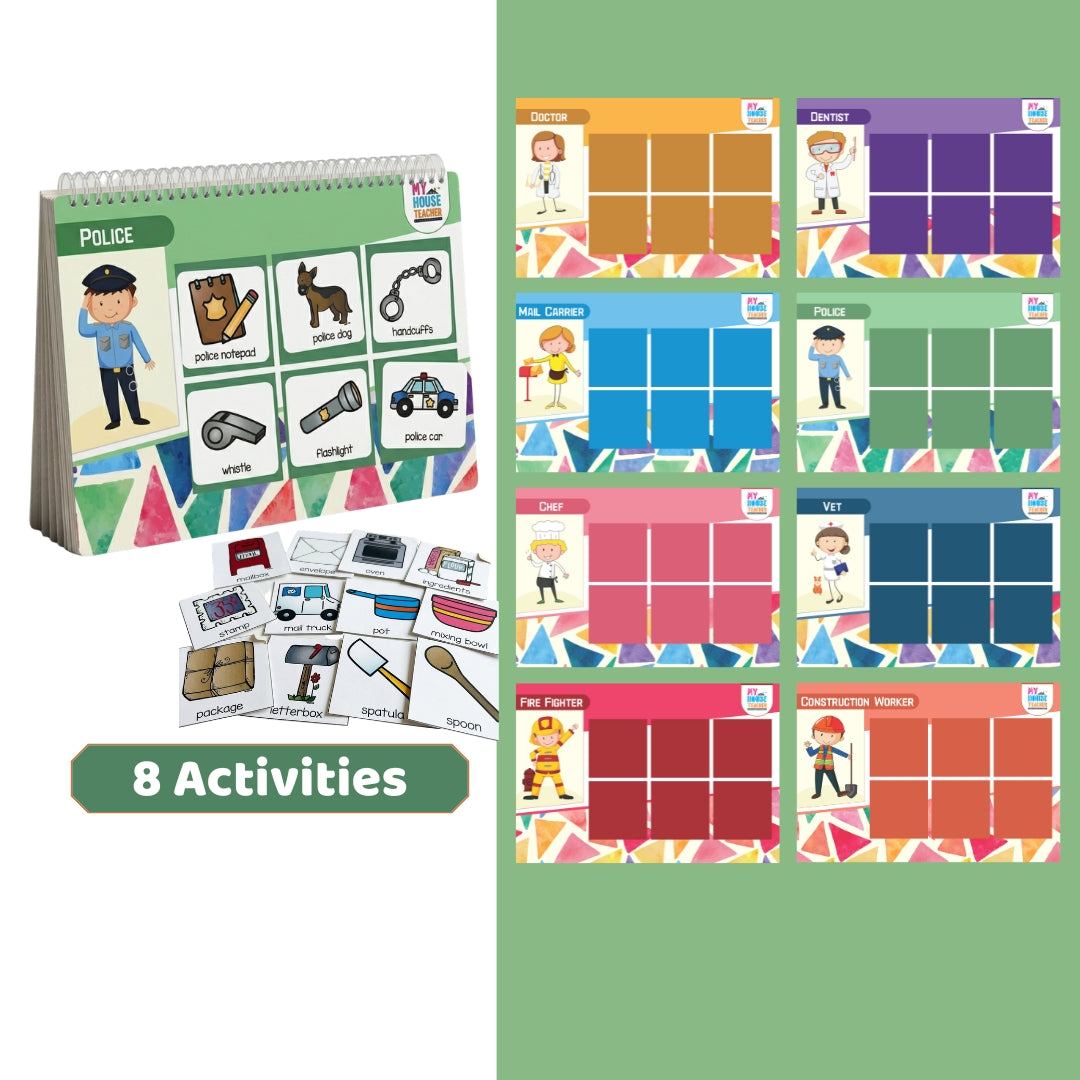 Community Helpers And Their Tools Matching Learning Pack