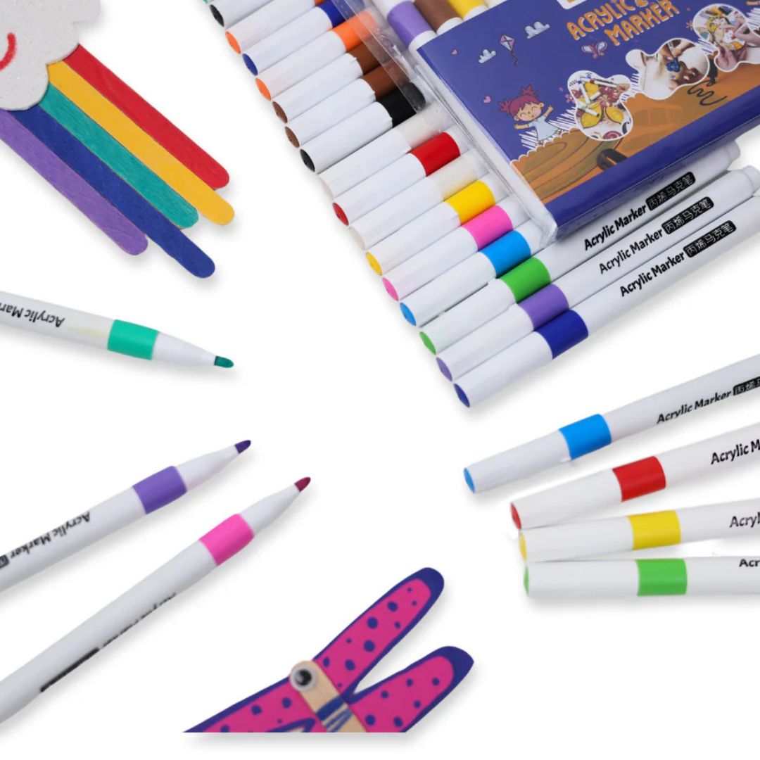 Colourful Waterproof Acrylic Pen Marker