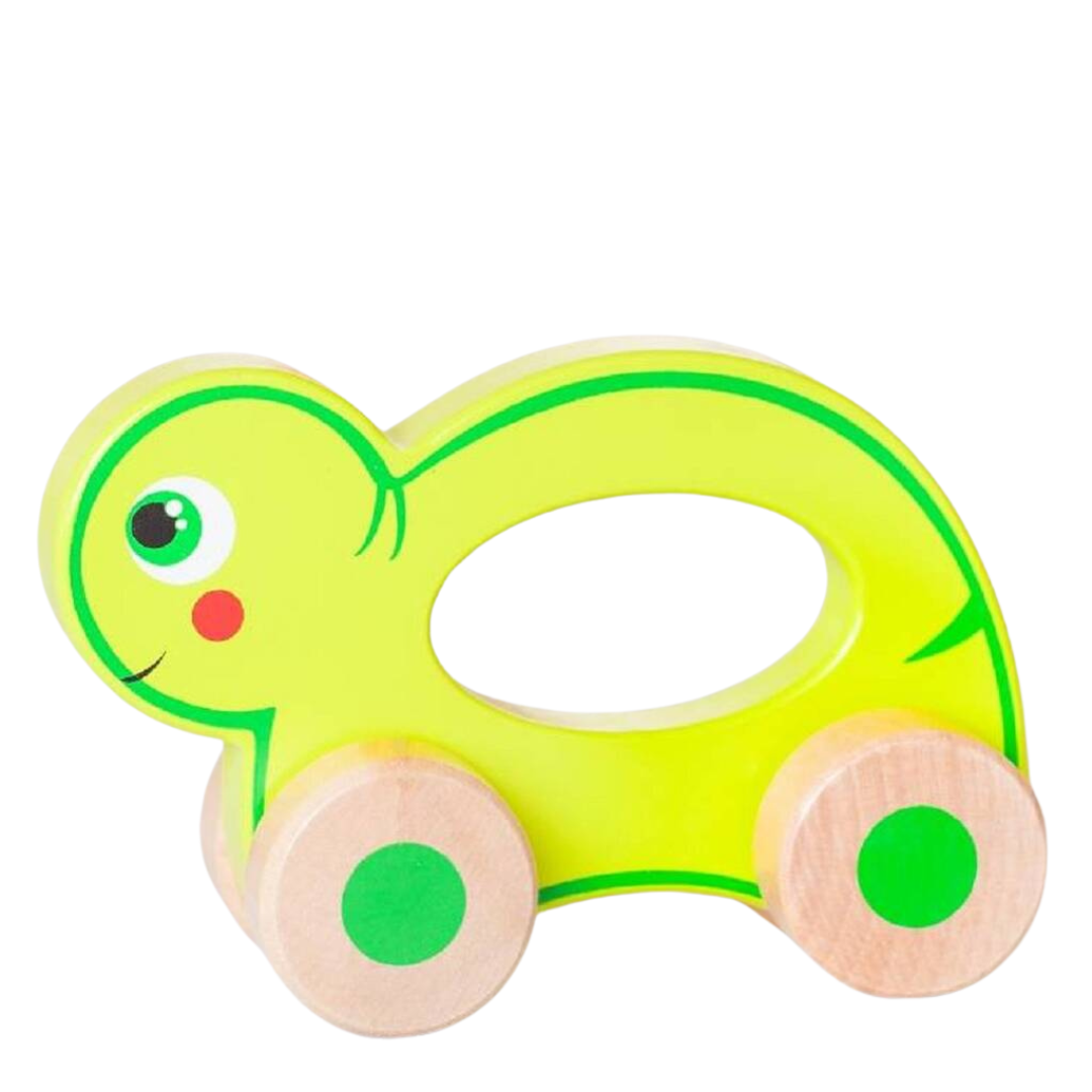 Wooden Push Pull Toy - Turtle