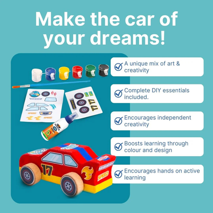 Wooden DIY Car – For Kids Age 3+