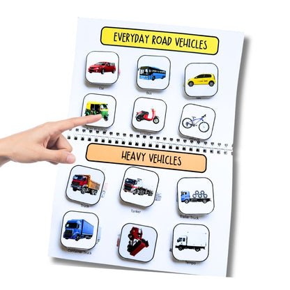 Vehicles Busy Book