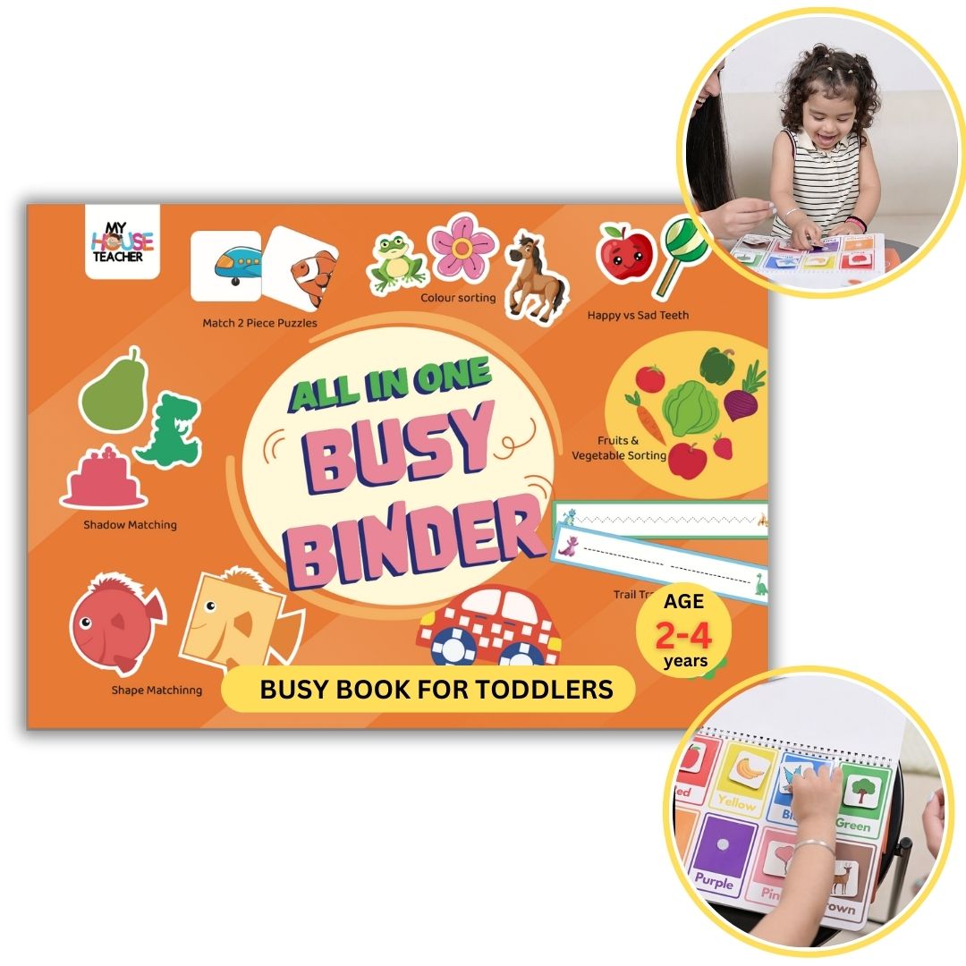 My Toddler busy book - Activity Binder