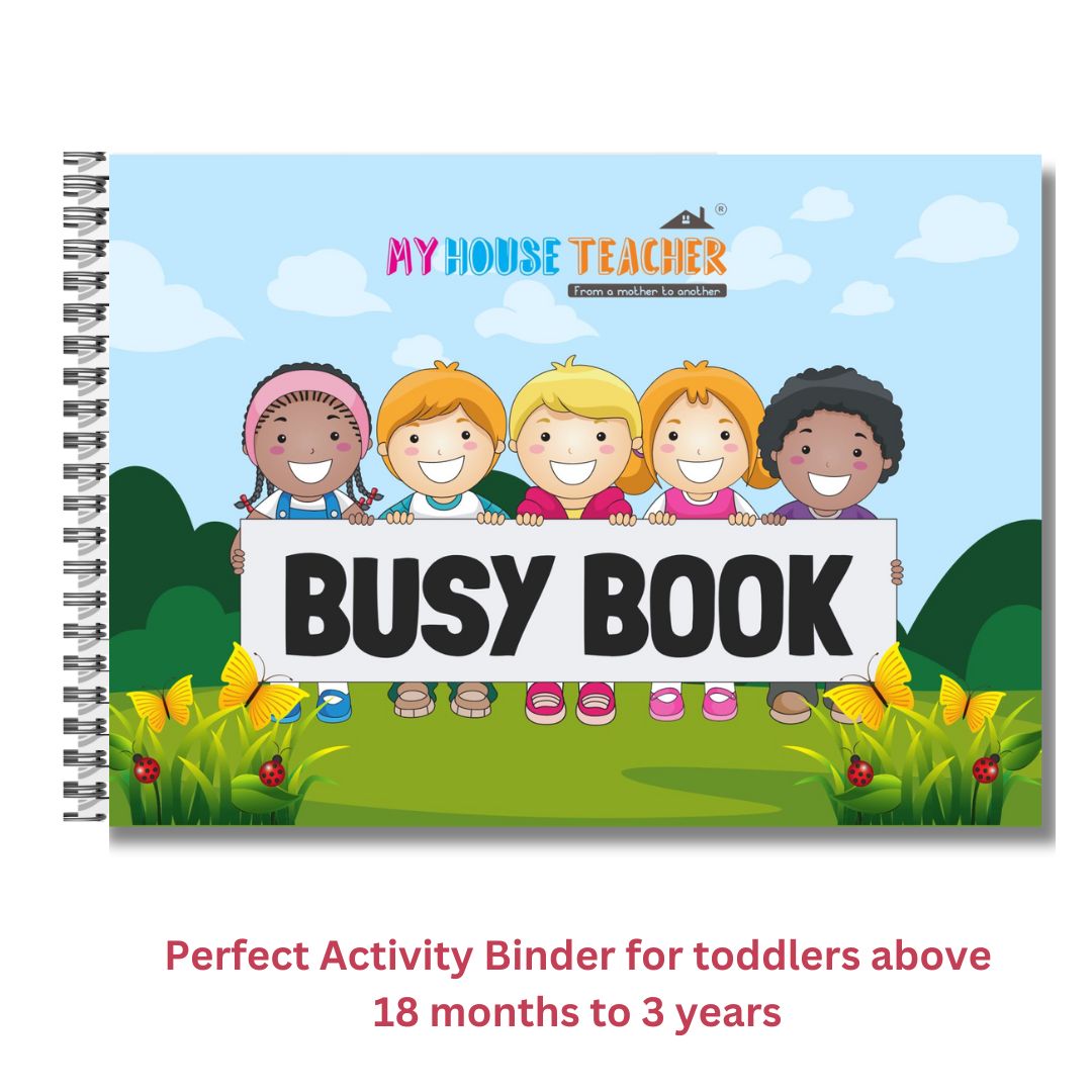 My Toddler busy book - Activity Binder