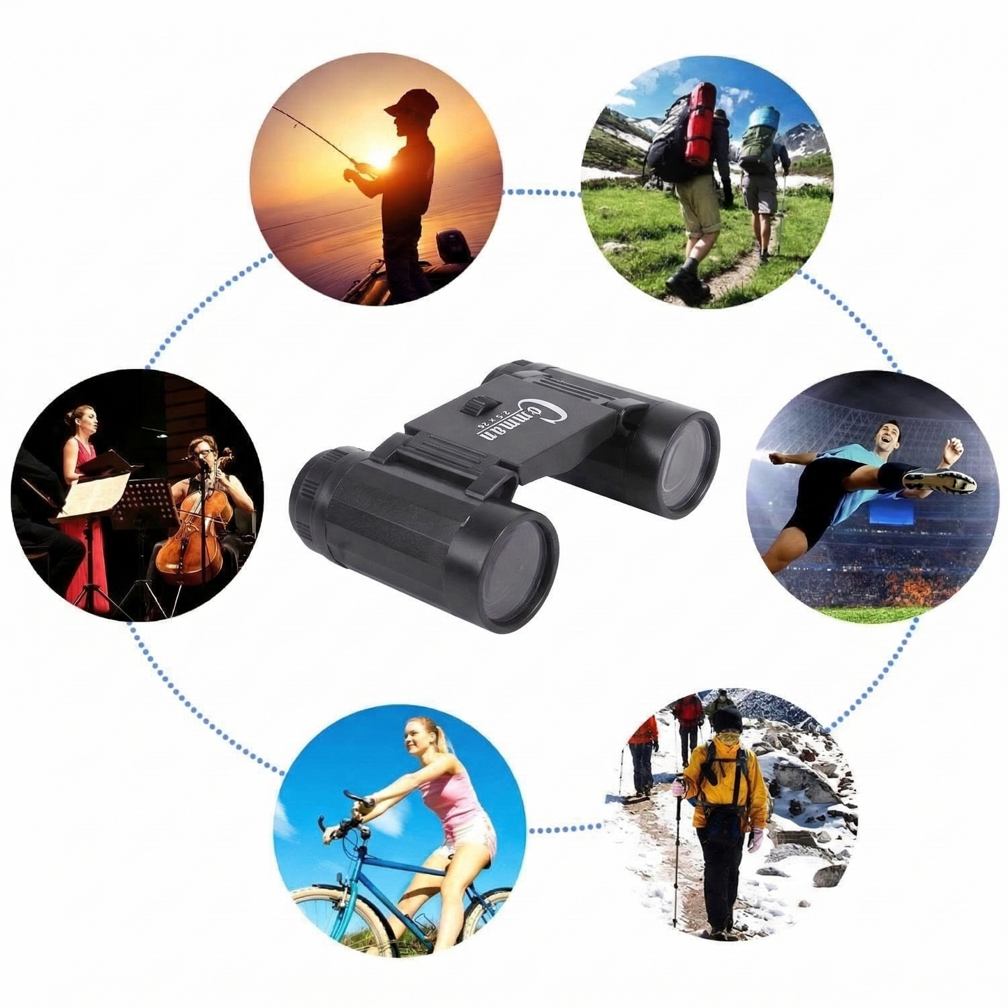 Camman 60x60 Professional HD Binoculars