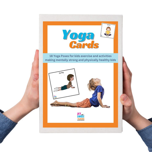 Yoga for children | 18 Yoga Flash Cards for Babies 3 Months to 99 Years