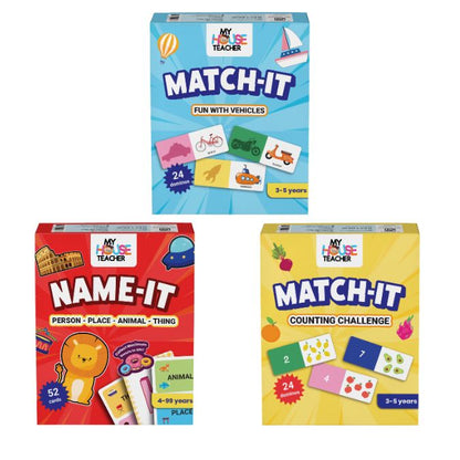 Smart Skill Combo : Name It, Match It - Vehicles and Counting