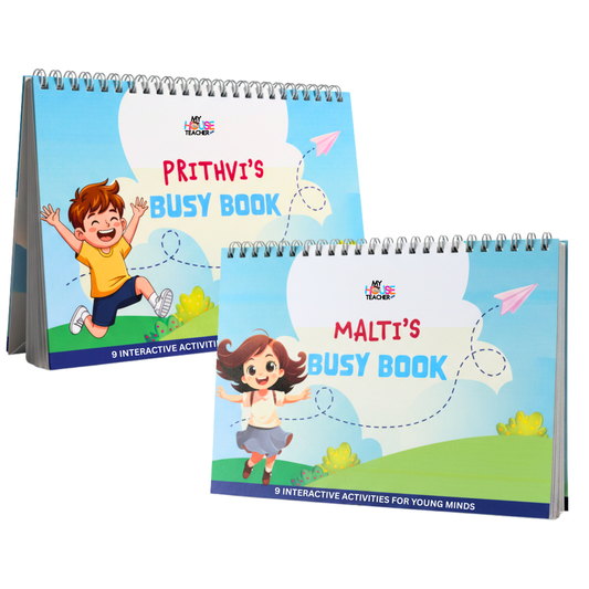 Personalised Busy Book - A Magical World of Learning & Play
