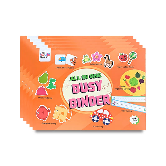 My Toddler busy book - Activity Binder - Pack Of 5