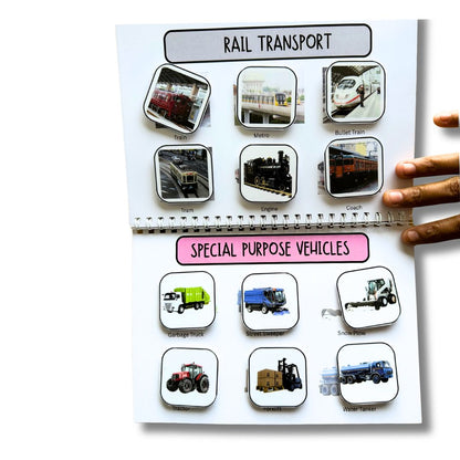 Vehicles Busy Book