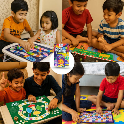 5-in-1 Portable Board Game Book