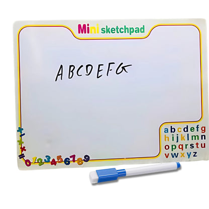 Wooden Alphabet  Peg Puzzle with Knobs