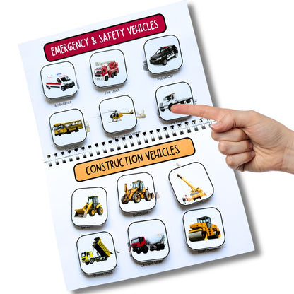 Vehicles Busy Book