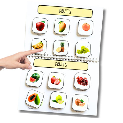 Food Items Busy Book