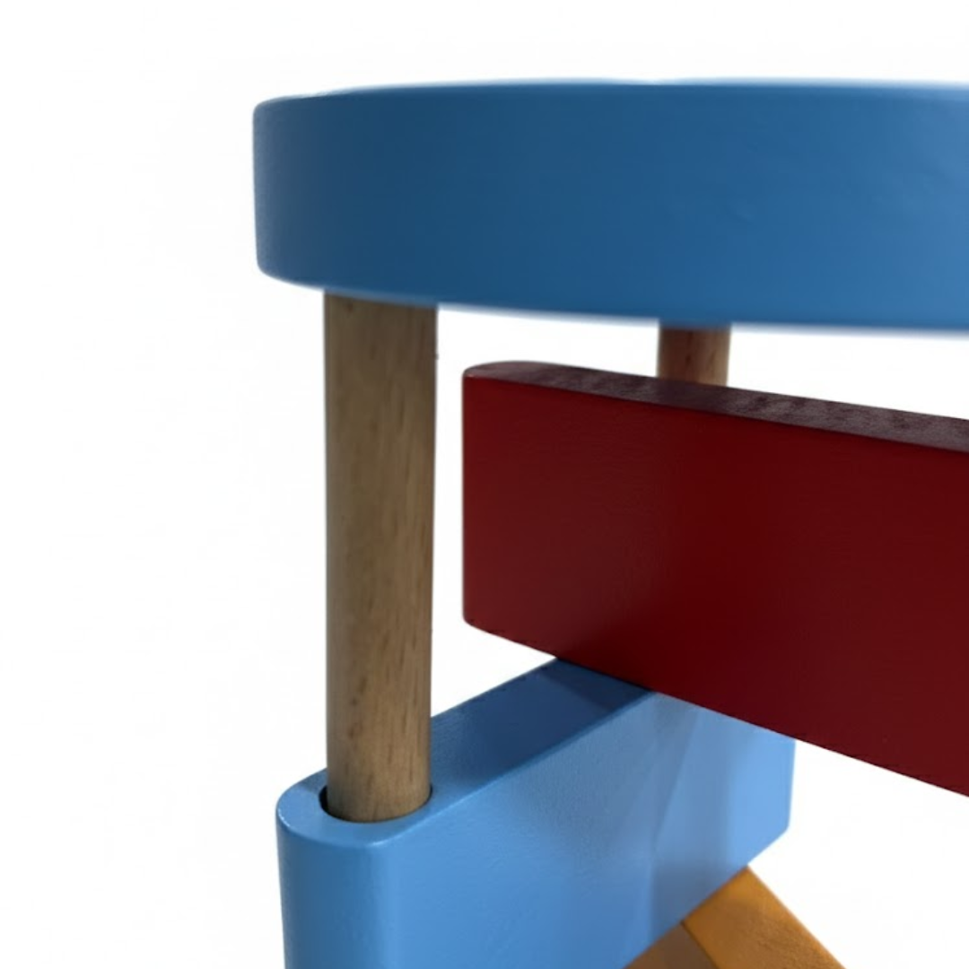 Wooden Clacker Rattle Toy for Babies