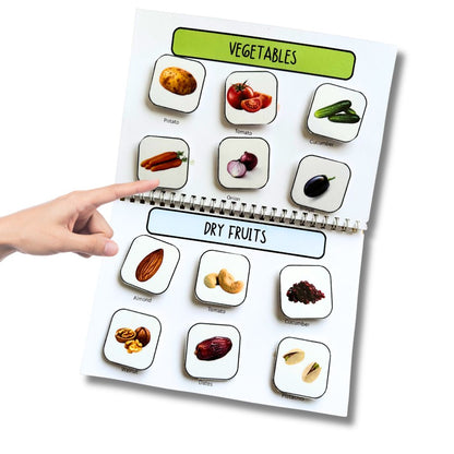 Food Items Busy Book
