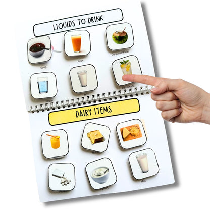 Food Items Busy Book