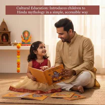 My First Book of Gods and Goddesses (Boxed Set) – Set of 12 Books | Illustrated Board Books on Hindu Mythology: Vaishno Devi | Krishna | Shiva | Ganesha | Hanuman | Lakshmi; for Ages 3+