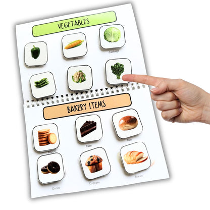 Food Items Busy Book