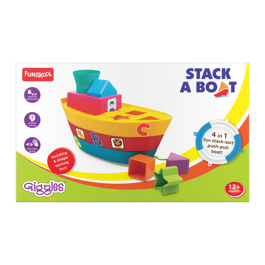 Stack A Boat Pretend Play Game