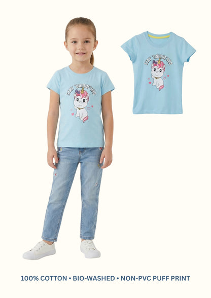 Happy Hearts Tee For Girls