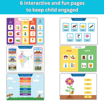 6-in-1 Interactive GK Activity Book