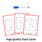 Numbers 0-9 Tracing Reusable Flashcards