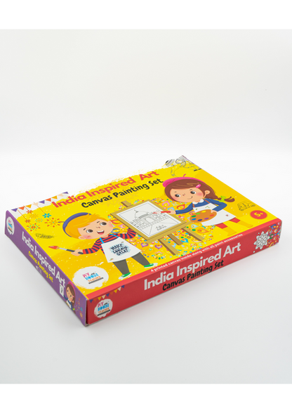 India Inspired Art Canvas Painting Set
