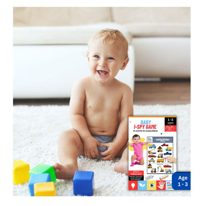 Ispy Busy Bag- Picture Search Reusable Mats Activity for babies and toddlers