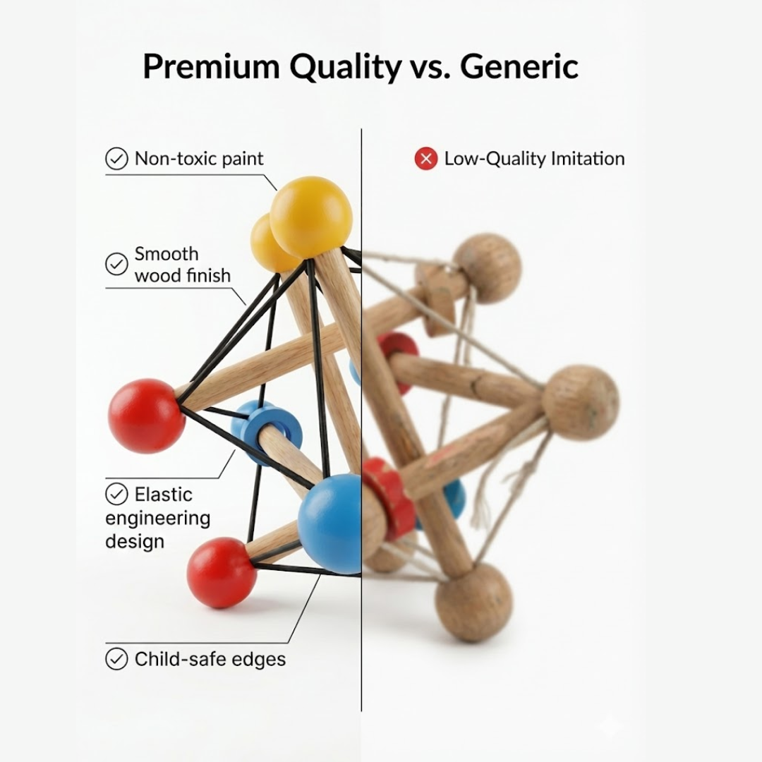 Skwish Baby Rattle &amp; Teether – A Must-Have Grasping Toy for Tiny Hands