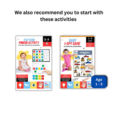 Color Sorting Toddler Busy Bag For Babies And Toddlers