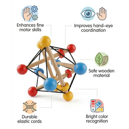 Skwish Baby Rattle &amp; Teether – A Must-Have Grasping Toy for Tiny Hands