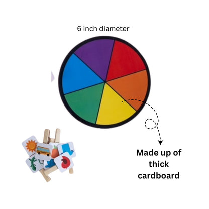 Color Sorting Toddler Busy Bag For Babies And Toddlers