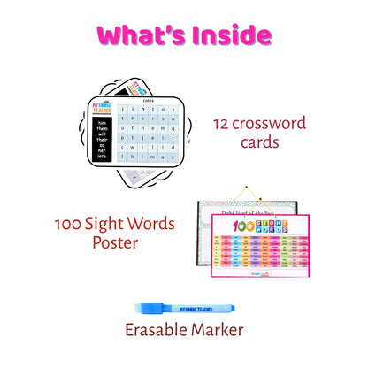100 Sight Words Made Easy Activity Game