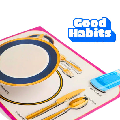 Dining Etiquette Mat – A Fun and Practical Learning Tool for Kids