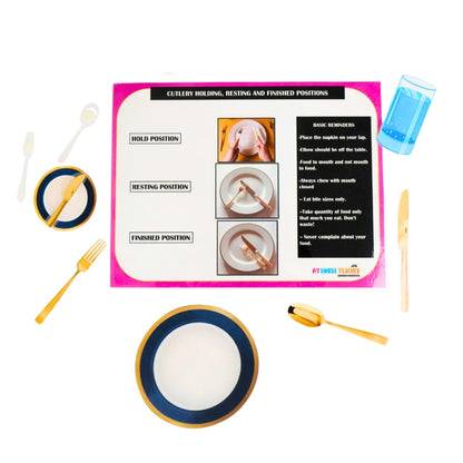 Dining Etiquette Mat – A Fun and Practical Learning Tool for Kids