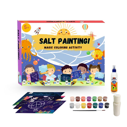DIY Salt Painting Activity Box