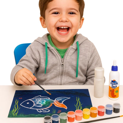 DIY Salt Painting Activity Box