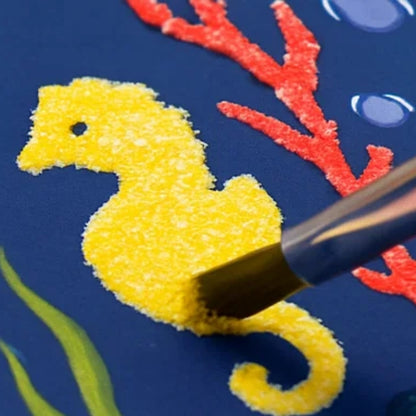 DIY Salt Painting Activity Box