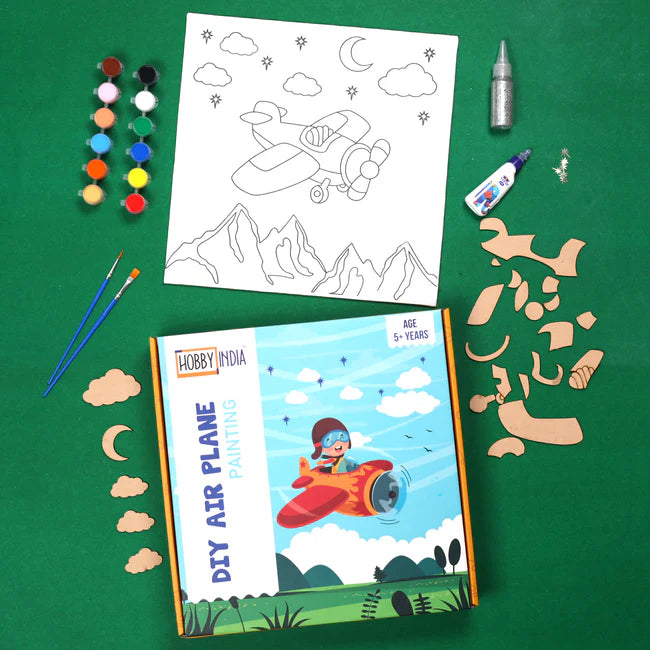 DIY Air plane Canvas Kits